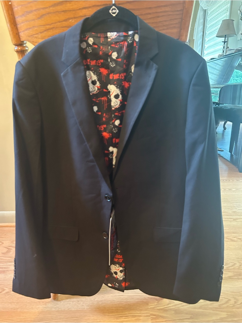 FRIDAY the 13th Black Blazer